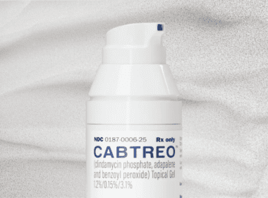 Bottle of Cabtreo prescription gel