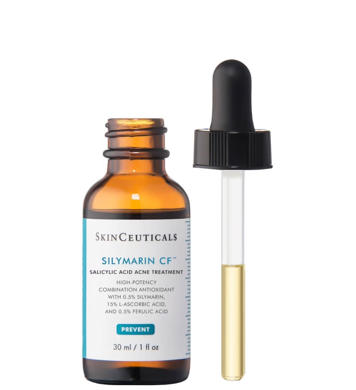 SkinCeuticals Silymarin CF with Ascorbic Acid, Salicylic Acid, and Ferulic Acid